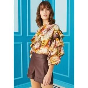 Marie Oliver Ferne Blouse size S small